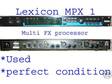 Lexicon MPX1 - Multi FX processor - MPX 1 - perfect!