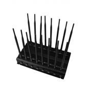 Signal Jammer All 16 Bands GSM CDMA GPS UHF VHF WiFi block up to 50m